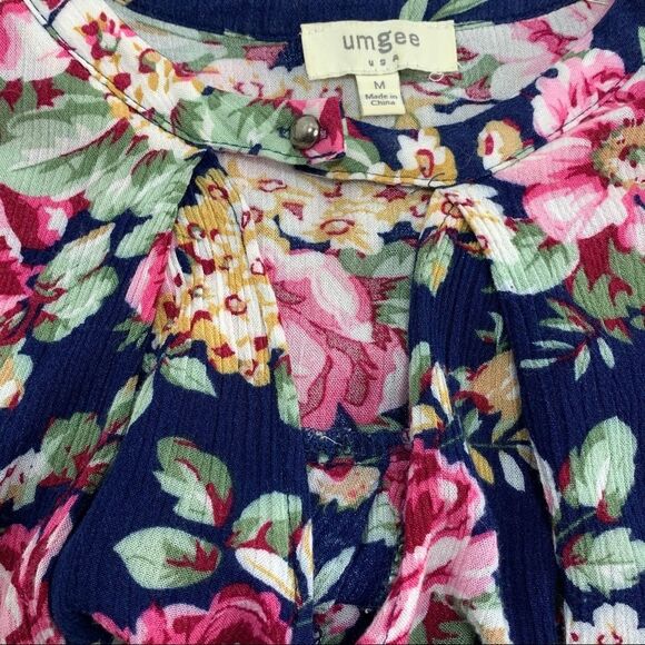 UMGEE floral tunic or mini dress oversized - Picture 8 of 8